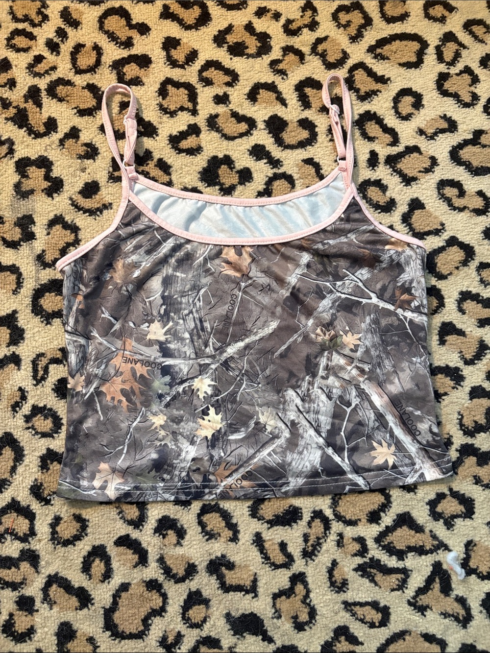 Camo tank